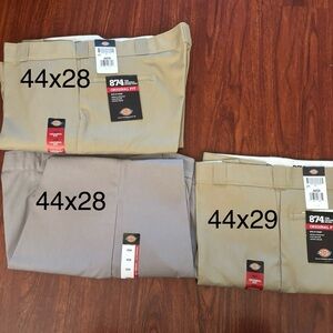 Dickies Tan and Gray Chinos for Everyday Comfort